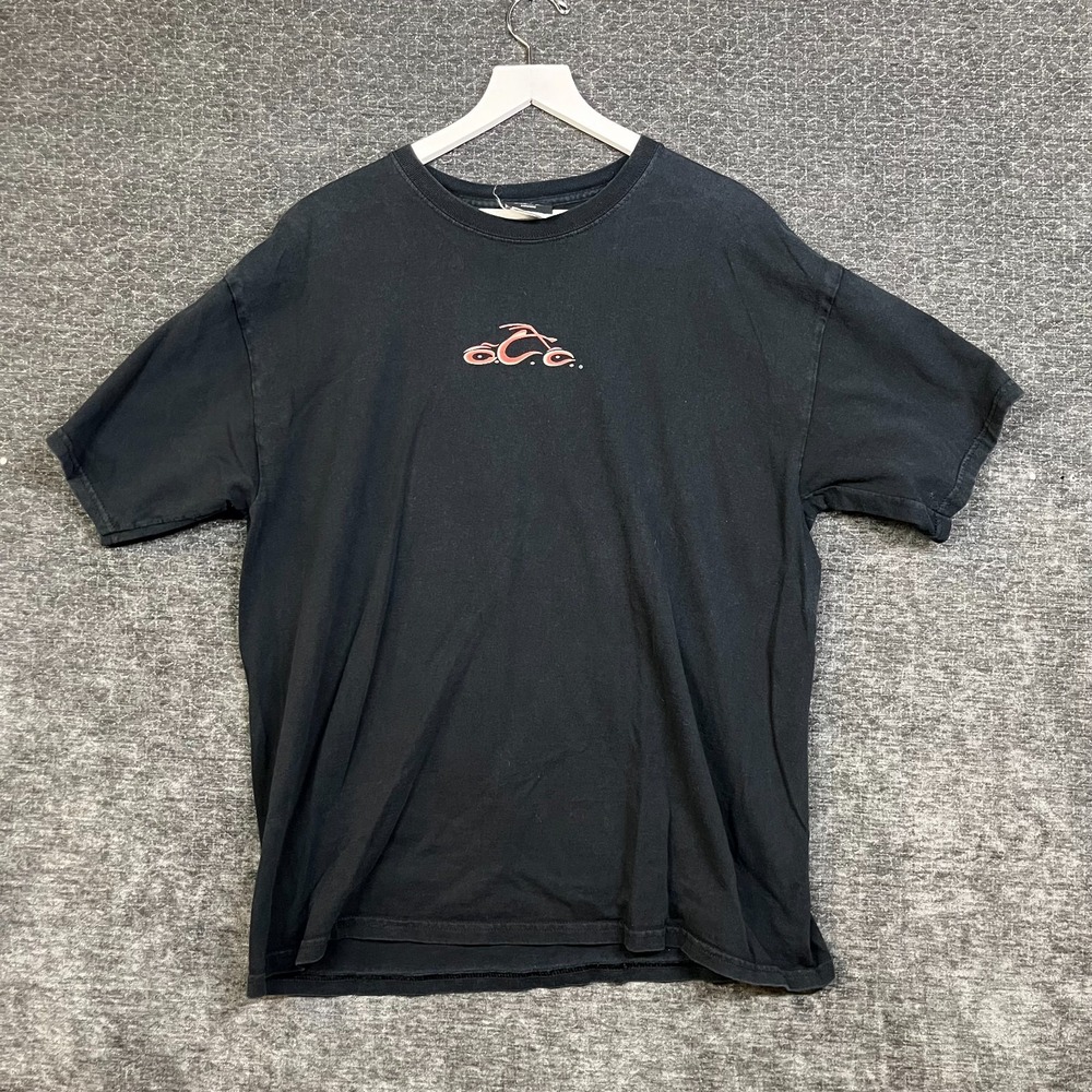 Orange County Choppers T-Shirt Men XL Black Good Vintage Graphic The Web